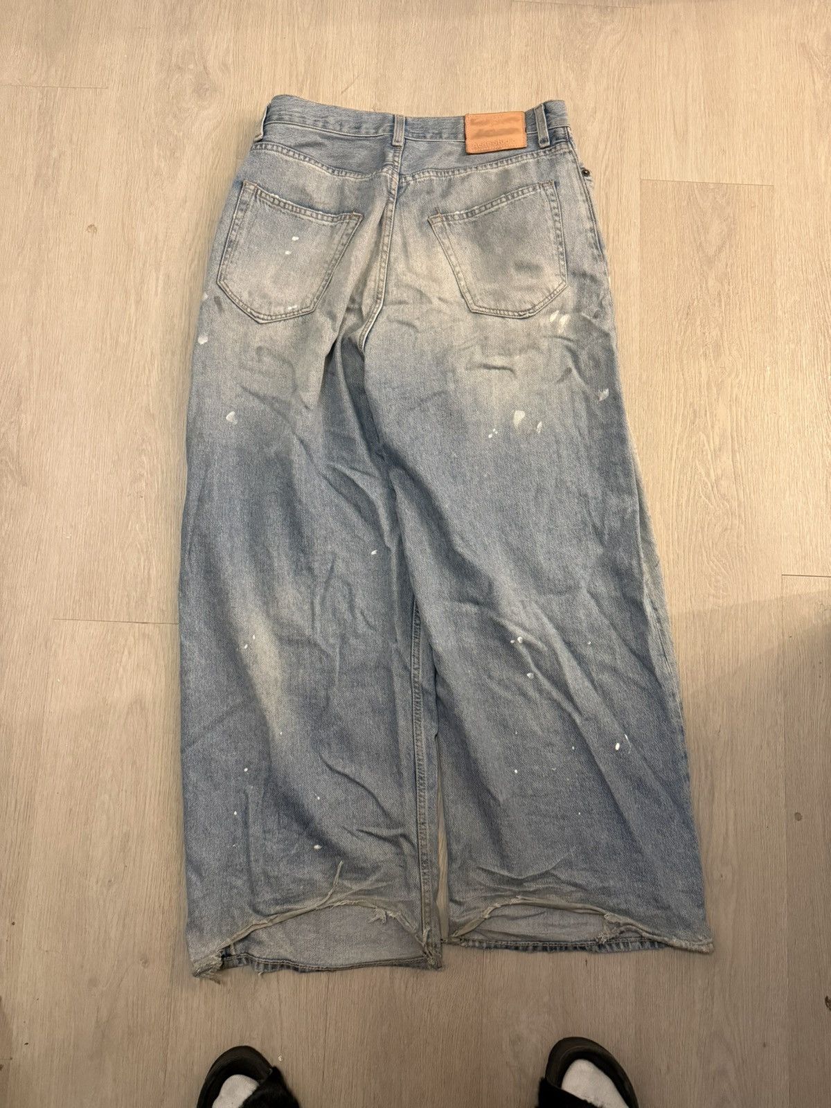 Acne Studios Acne Studios Paint Splatter Denim Size US 32 / EU 48 - 4 Thumbnail