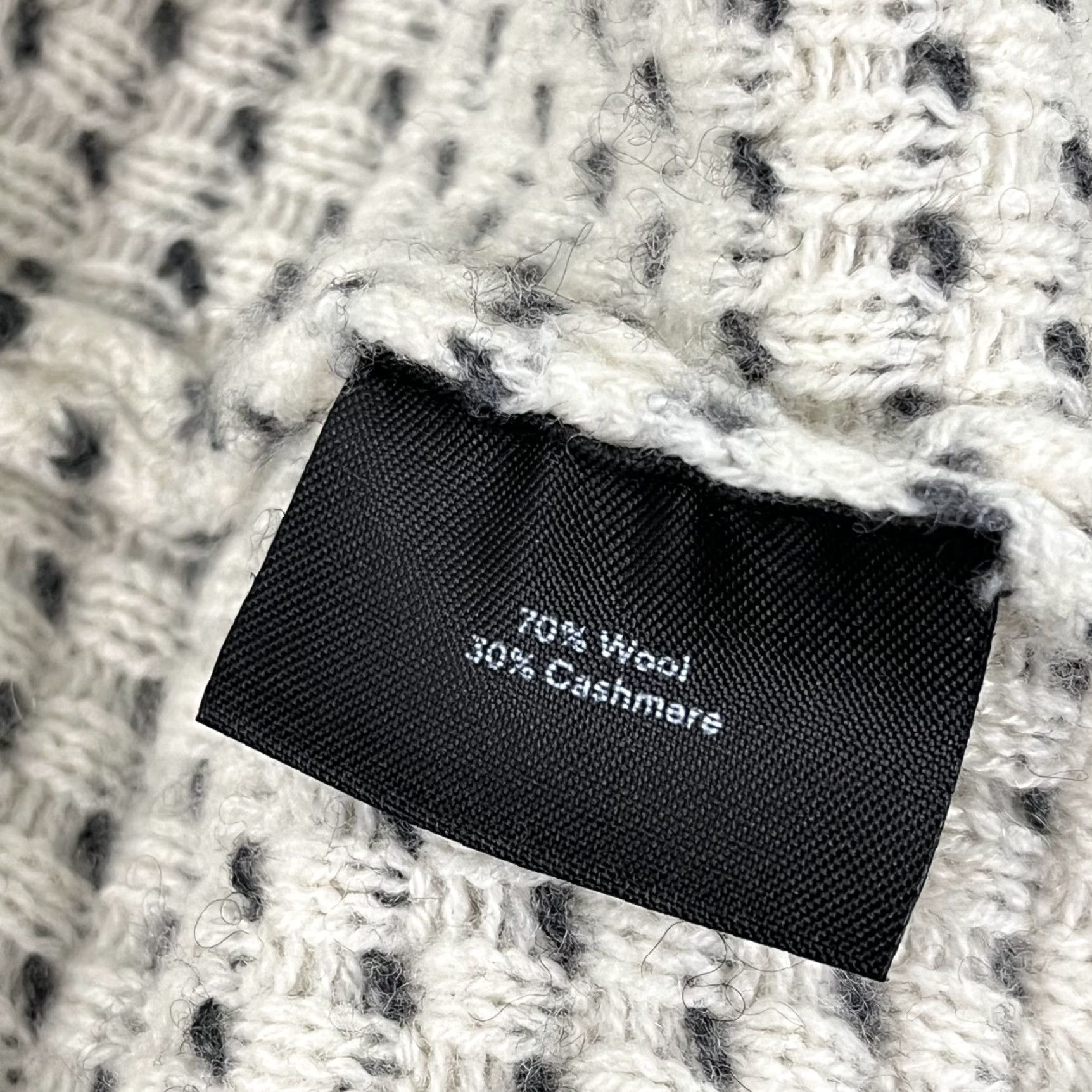Vintage VINTAGE Summersalt Sweater Womens Wool Cashmere Knit Pullover 1X Long Sleeve Gray Fall Winter Size XL / US 12-14 / IT 48-50 - 3 Thumbnail