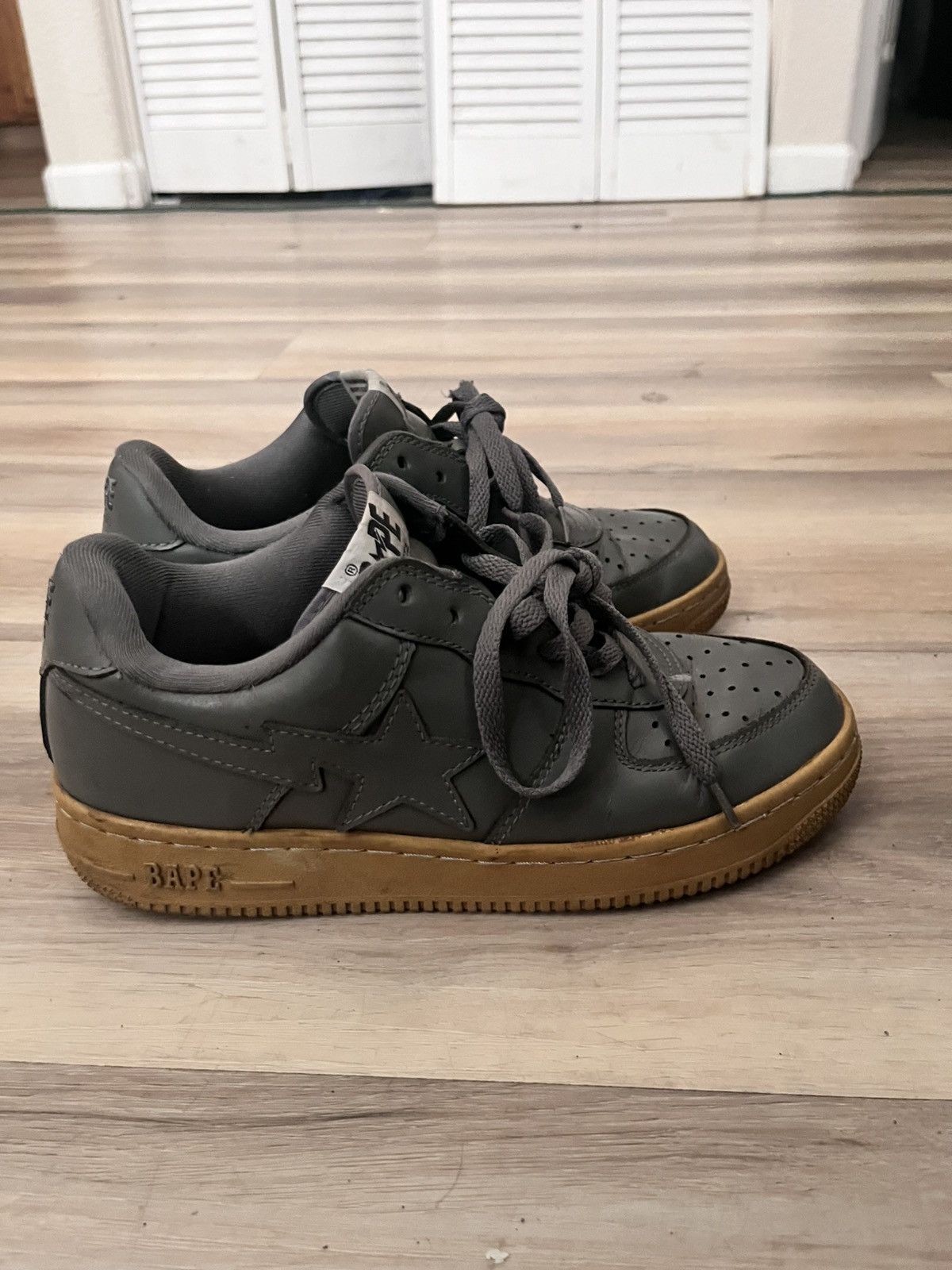 Bape 2013 Glass Leather bapestas Size US 8 / EU 41 - 2 Thumbnail