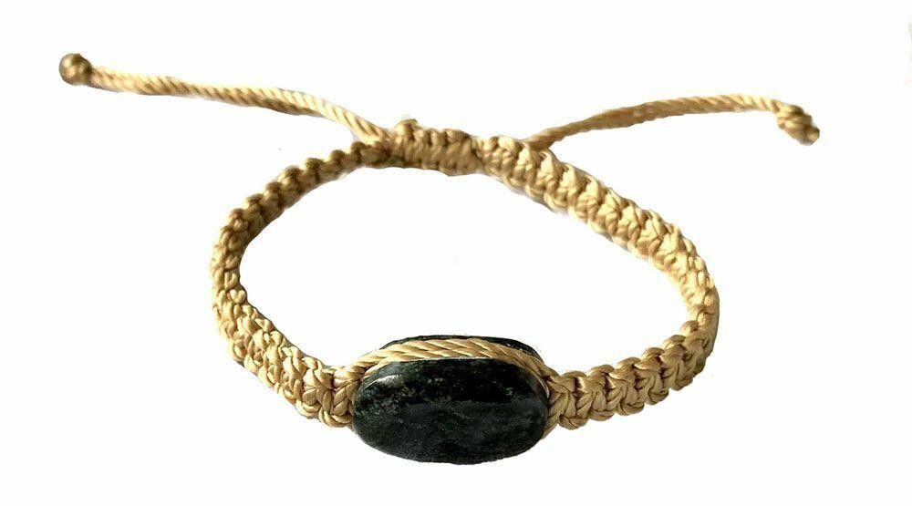 Designer New Yellow Waxed Nylon Hand Made Bracelet Size ONE SIZE - 1 Thumbnail
