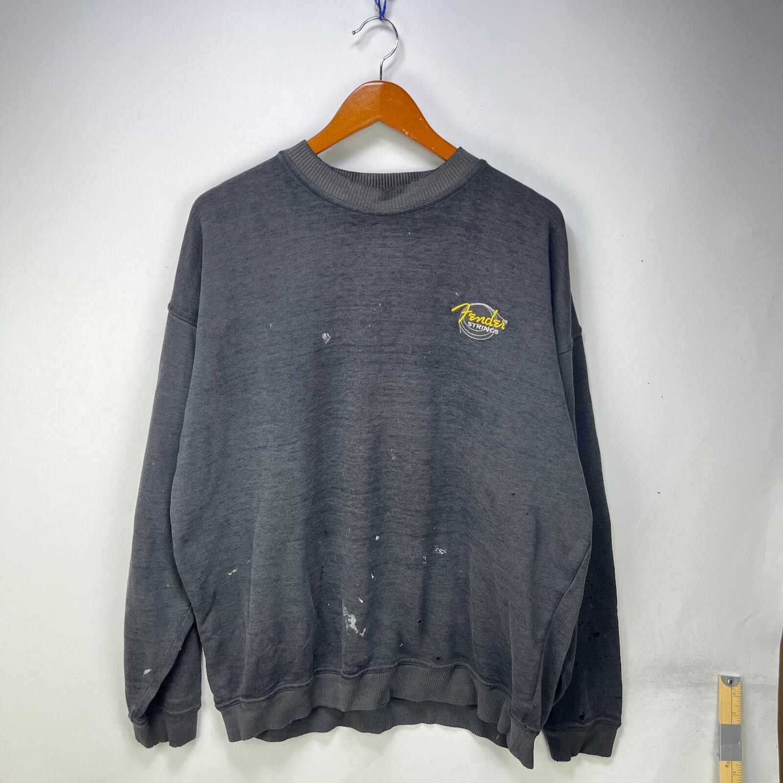 Fender Vintage Fender Strings Guitar Sun Faded Sweatshirt 2XL Size US XXL / EU 58 / 5 - 1 Thumbnail