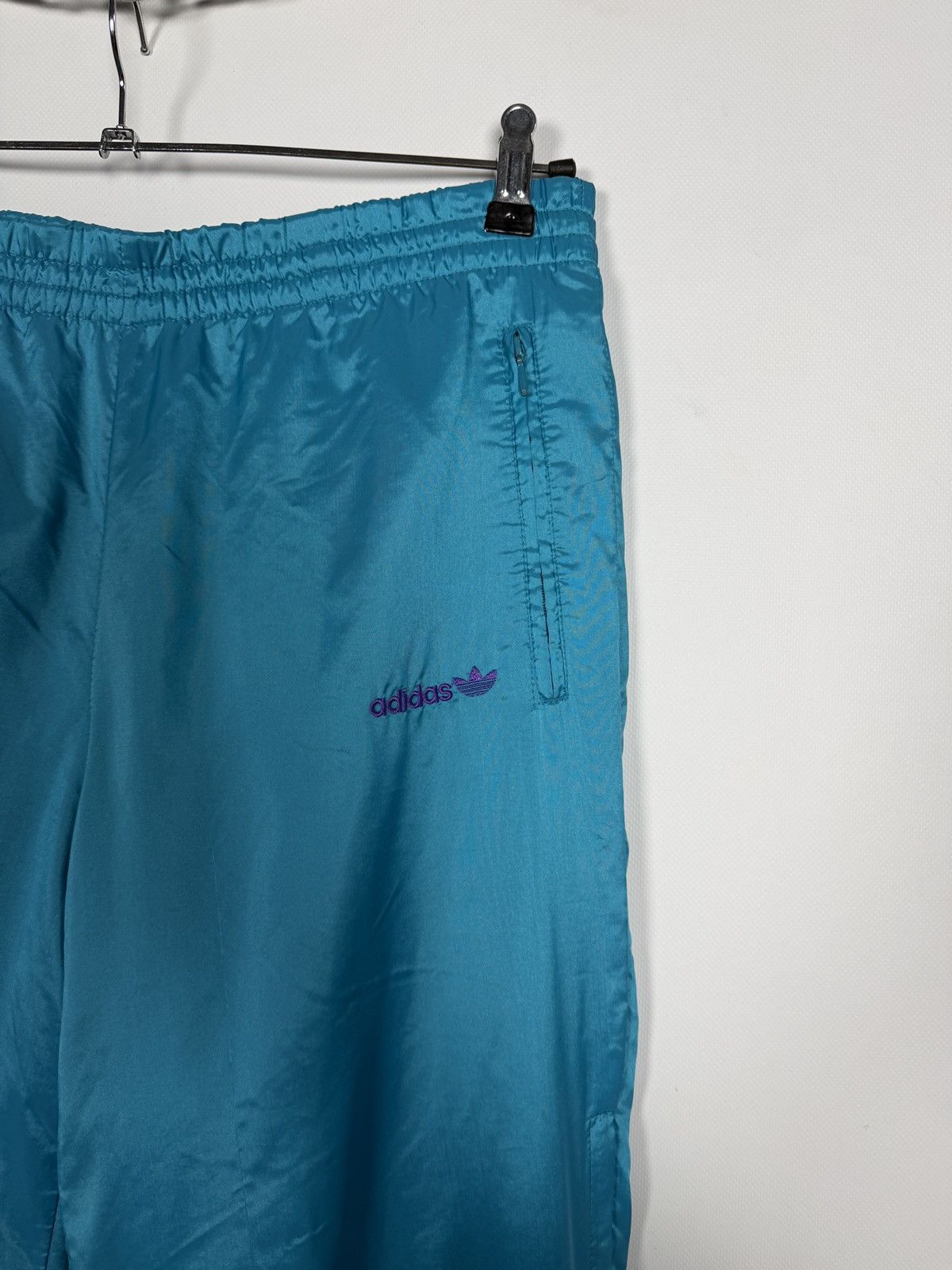 Adidas Vintage 90s Adidas Track Nylon Pants Retro Streetwear XS Size US 30 / EU 46 - 6 Thumbnail