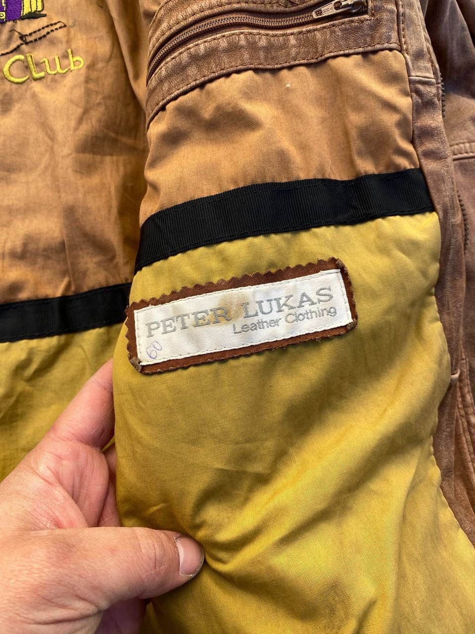 Other Avant Garde Leather Junya Watanabe style brown faded jacket Size US XL / EU 56 / 4 - 10 Thumbnail