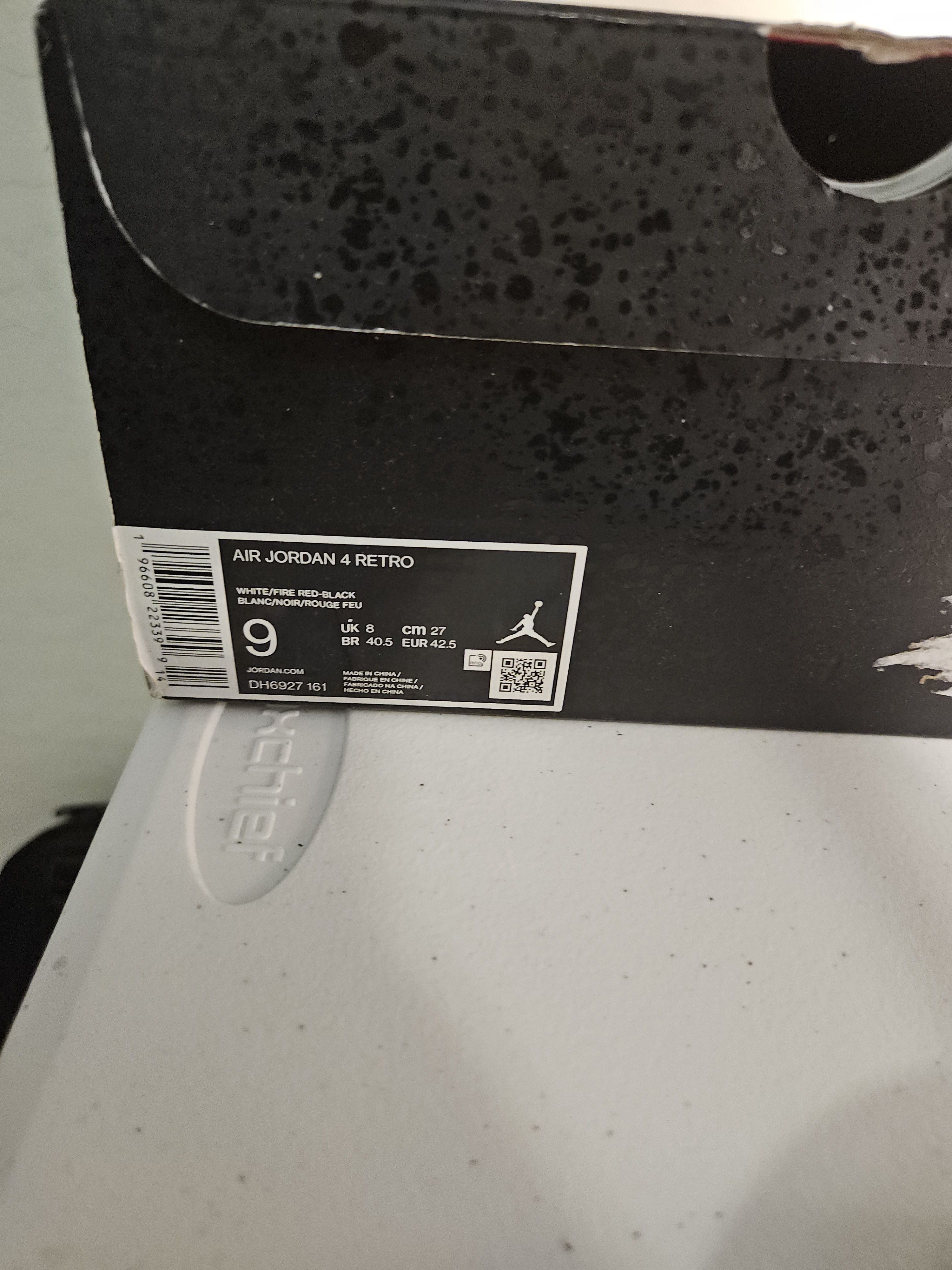 Jordan Brand Size 9 - Red Cement Jordan 4's Size US 9 / EU 42 - 8 Thumbnail