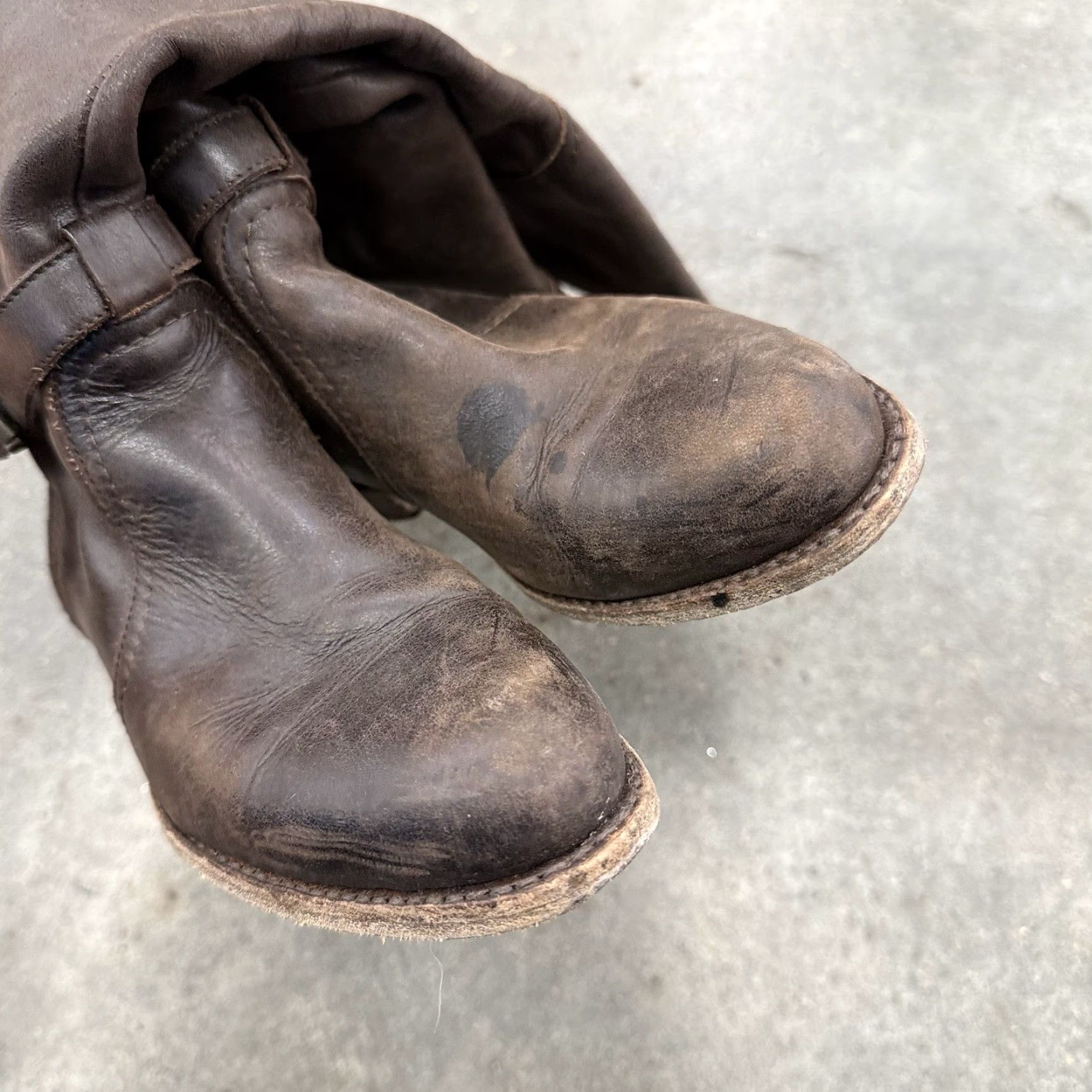 Frye **Frye Womens Dark Brown Dorado Riding Boots Sz 5.5 Leather** User: Frye Womens Dark Brown Dorado Riding Boots Sz 5.5 Leather Size US 6 / IT 36 - 3 Thumbnail