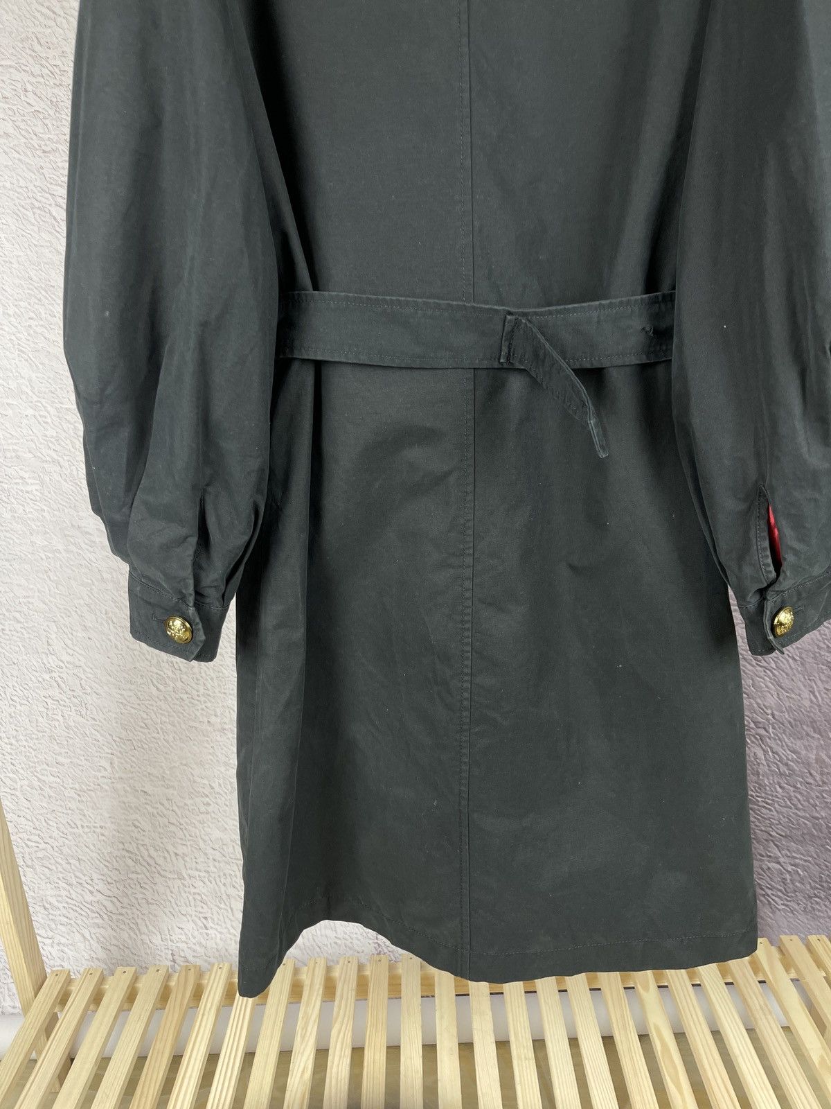 Dolce & Gabbana Dolce & Gabbana double-breasted cotton black coat women’s Size M / US 6-8 / IT 42-44 - 18 Thumbnail