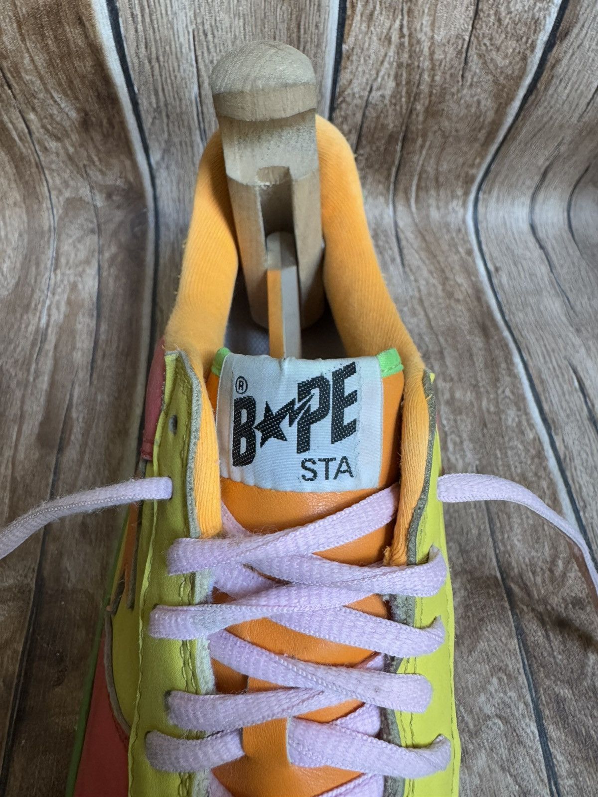 Bape × Nigo 2009 woodland camo bapesta Size US 9 / EU 42 - 5 Thumbnail