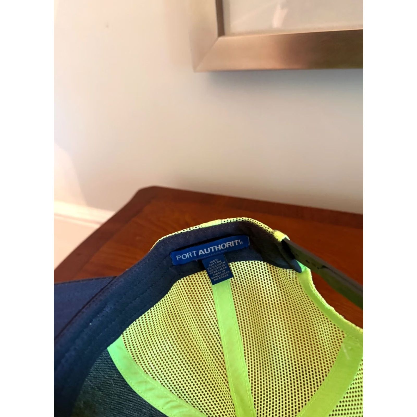 Vintage pepitees Suzuki Motocross Trucker Hat Cap Adult One Size Adjustable Green Gray Cotton Twill Racing Theme Mens Cap Size ONE SIZE - 5 Thumbnail