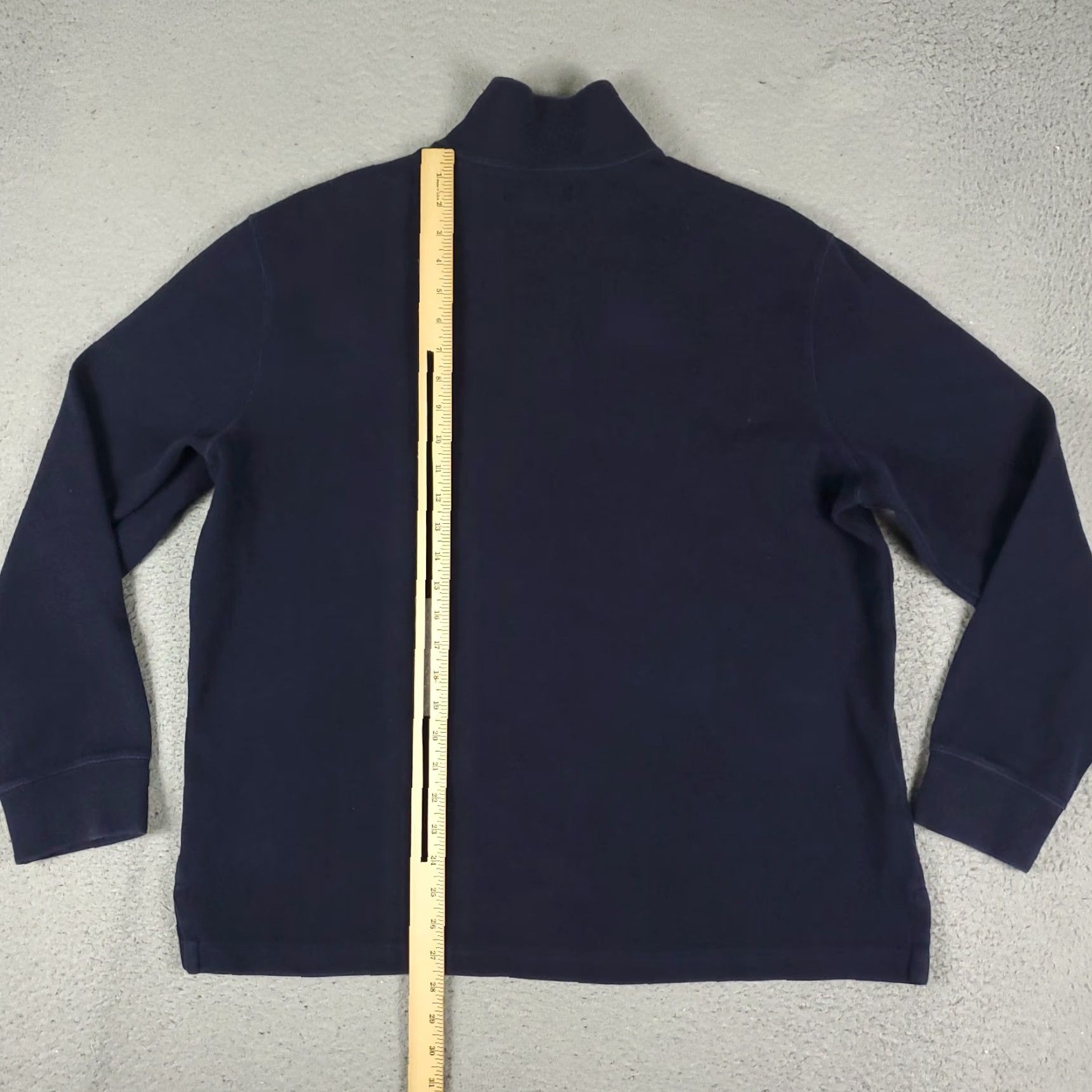 Ralph Lauren VINTAGE Ralph Lauren Sweater Pullover Men XL Blue 1/4 Zip Knit Logo Classic Size US XL / EU 56 / 4 - 6 Thumbnail