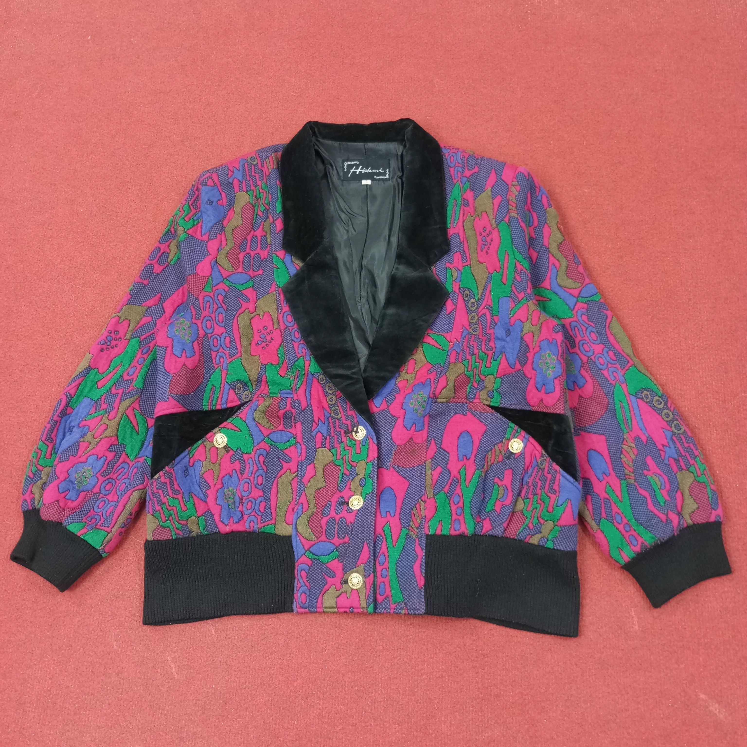 Vintage Hidemi Fashion Design Style Jacket c255n1 Size M / US 6-8 / IT 42-44 - 1 Thumbnail