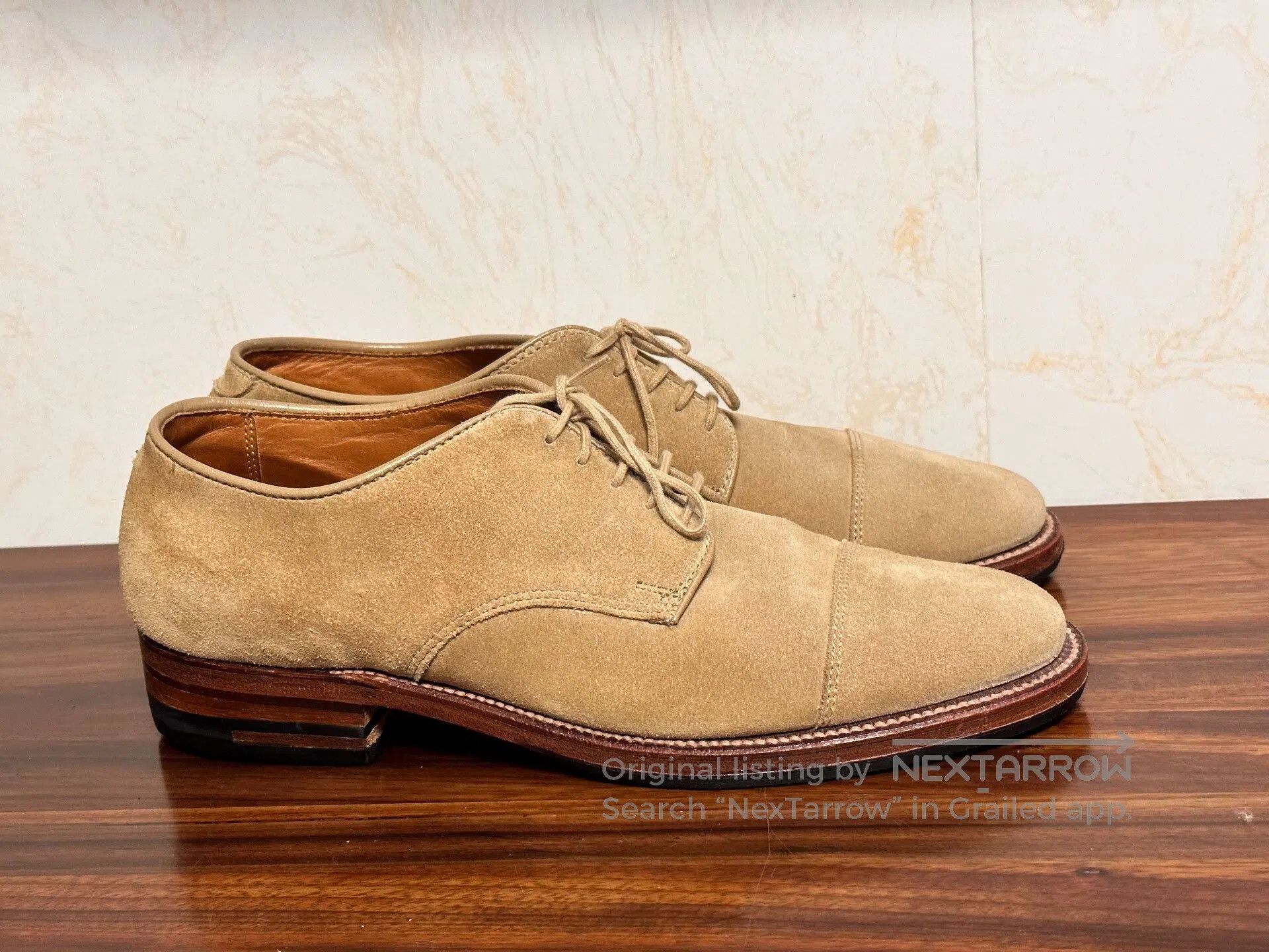 Alden Alden Suede Dover 95731F. Size US 7.5 / EU 40-41 - 1 Thumbnail