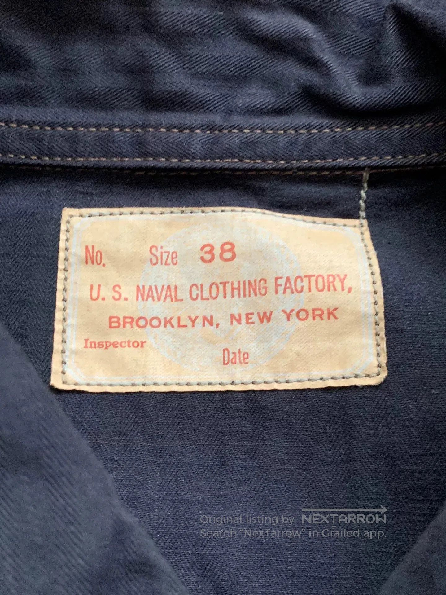 Freewheelers Freewheelers Naval Trench Coat. Size US M / EU 48-50 / 2 - 3 Thumbnail