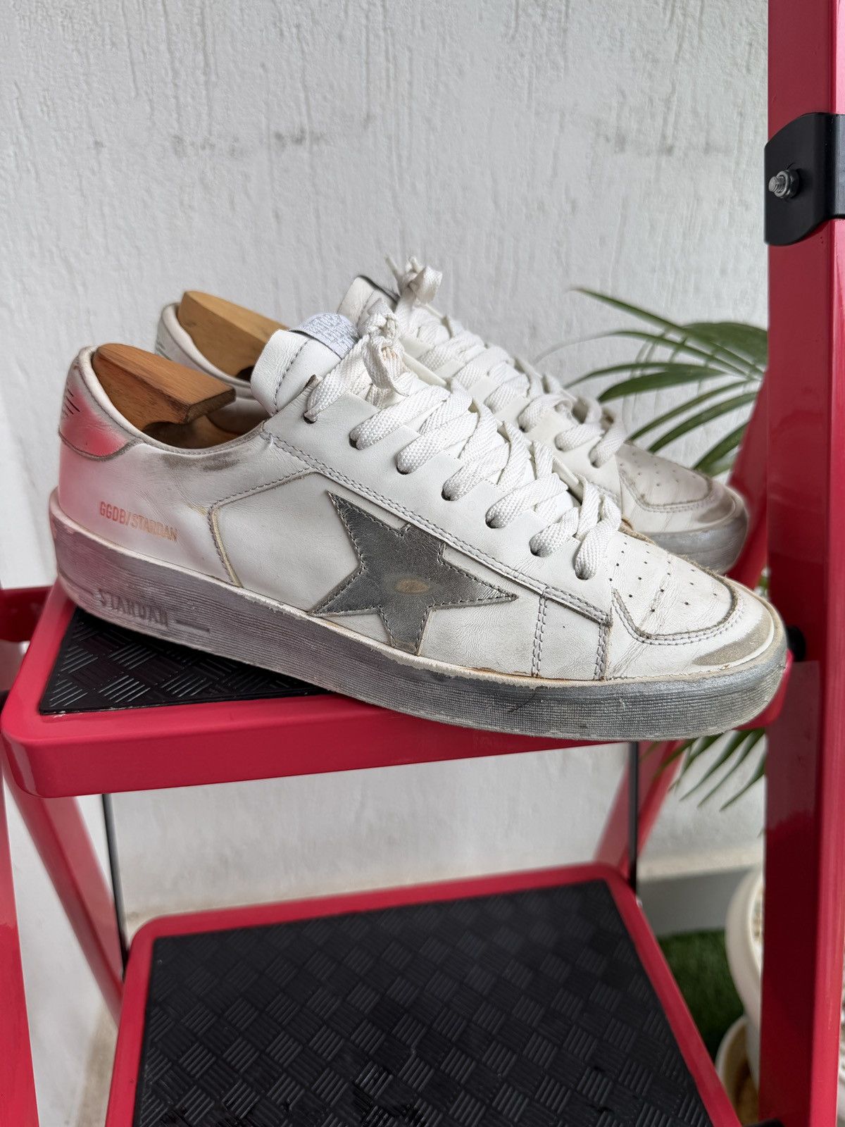 Golden Goose stardan leather trainers Size US 8 / EU 41 - 1 Thumbnail