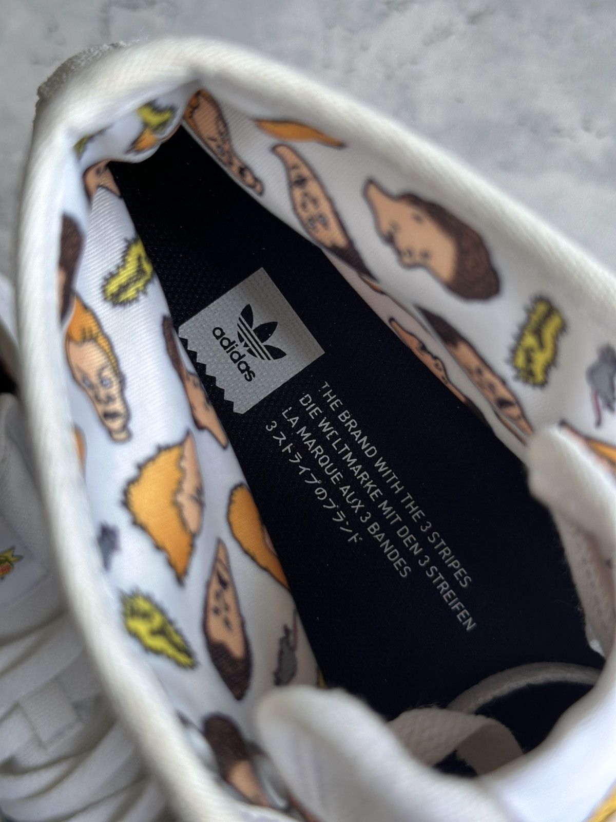 Adidas SAMPLE “BEAVIS AND BUTTHEAD” MATCHCOURT RX HIGH TOP SNEAKERS Size US 9 / EU 42 - 13 Thumbnail