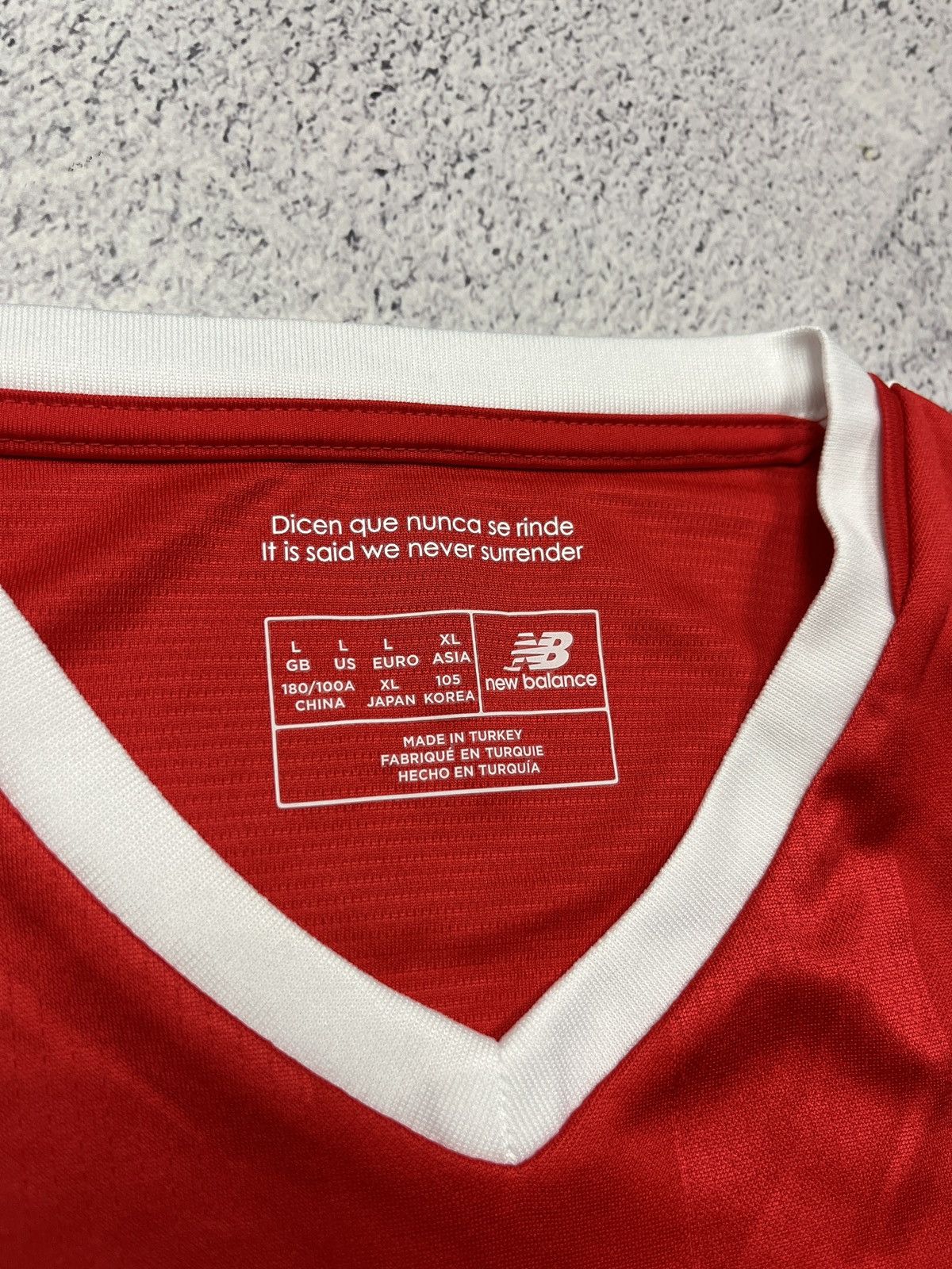 New Balance Sevilla FC 2017 New Balance Longsleeve Shirt Soccer Jersey Size US XL / EU 56 / 4 - 12 Thumbnail