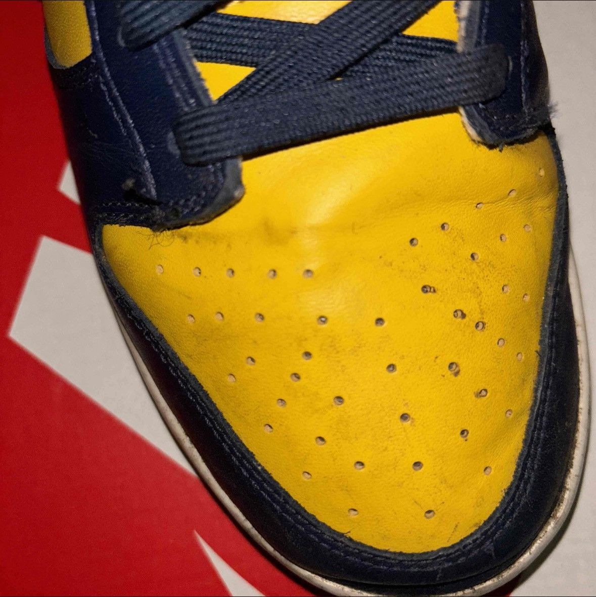 Nike Dunk Low Michigan Size US 12 / EU 45 - 1 Thumbnail