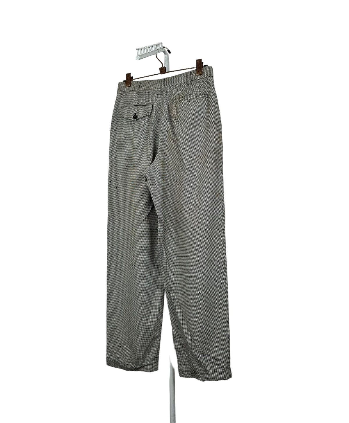 Comme des Garcons Comme des Garçons Homme Plus AW1991 Houndstooth Wool Trouser Size US 28 / EU 44 - 21 Thumbnail