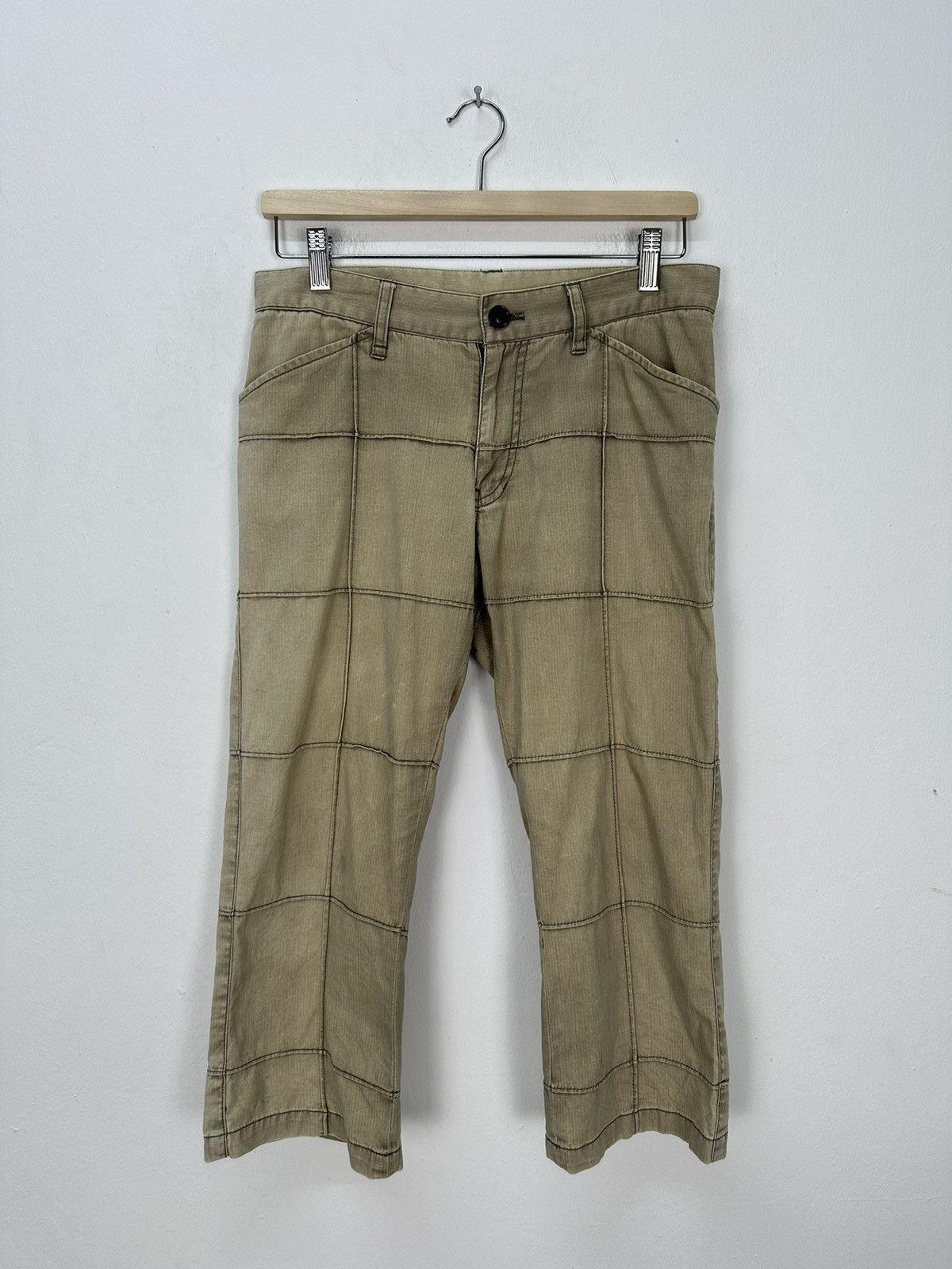 image of Michel Klein Homme Reconstructed Casual Pants in Beige, Men's (Size 30)