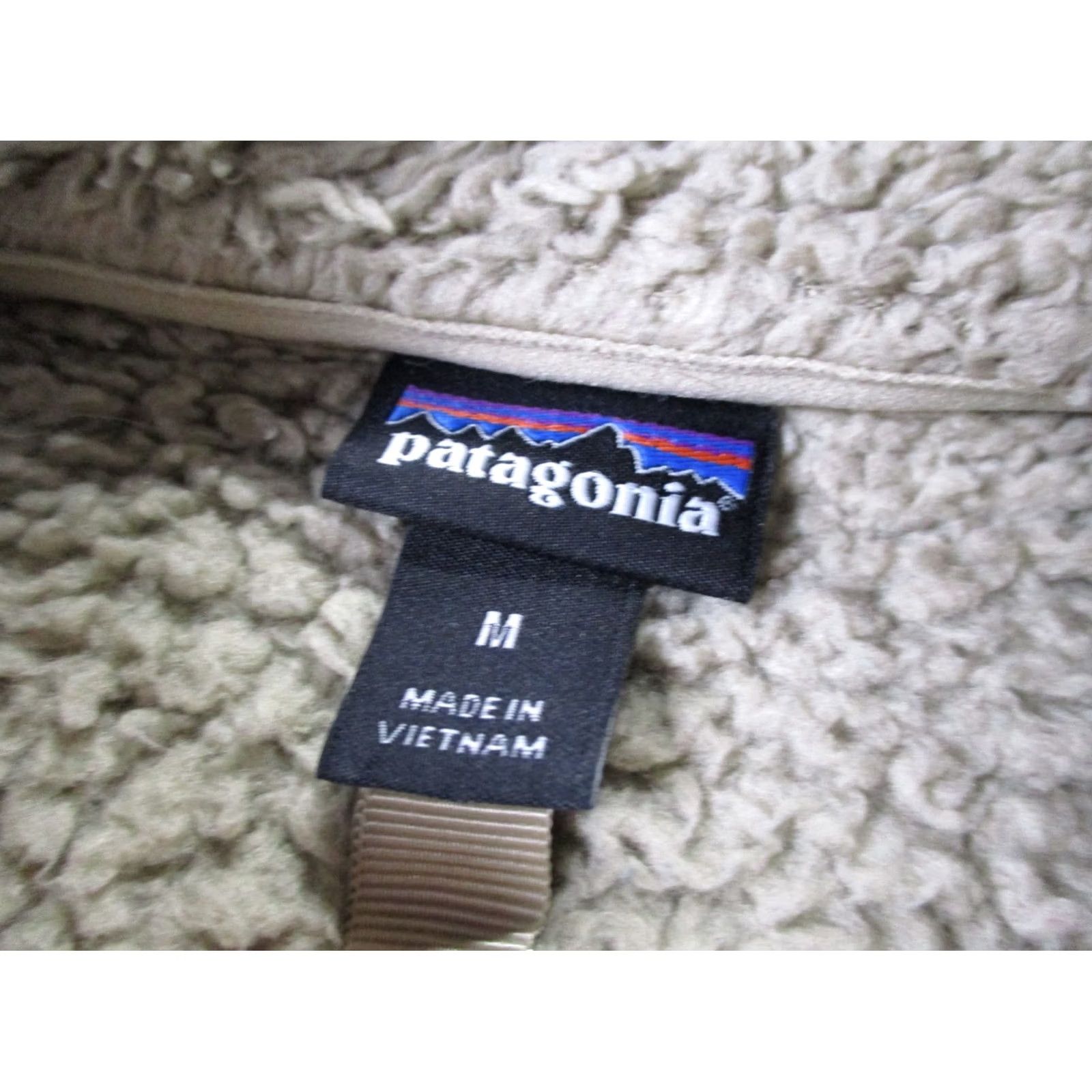 Patagonia Patagonia Jacket Womens M Beige Logo Windbreaker 4 Zip Pockets Fleece Lining Casual Outdoor 25235Mens Size M / US 6-8 / IT 42-44 - 6 Thumbnail