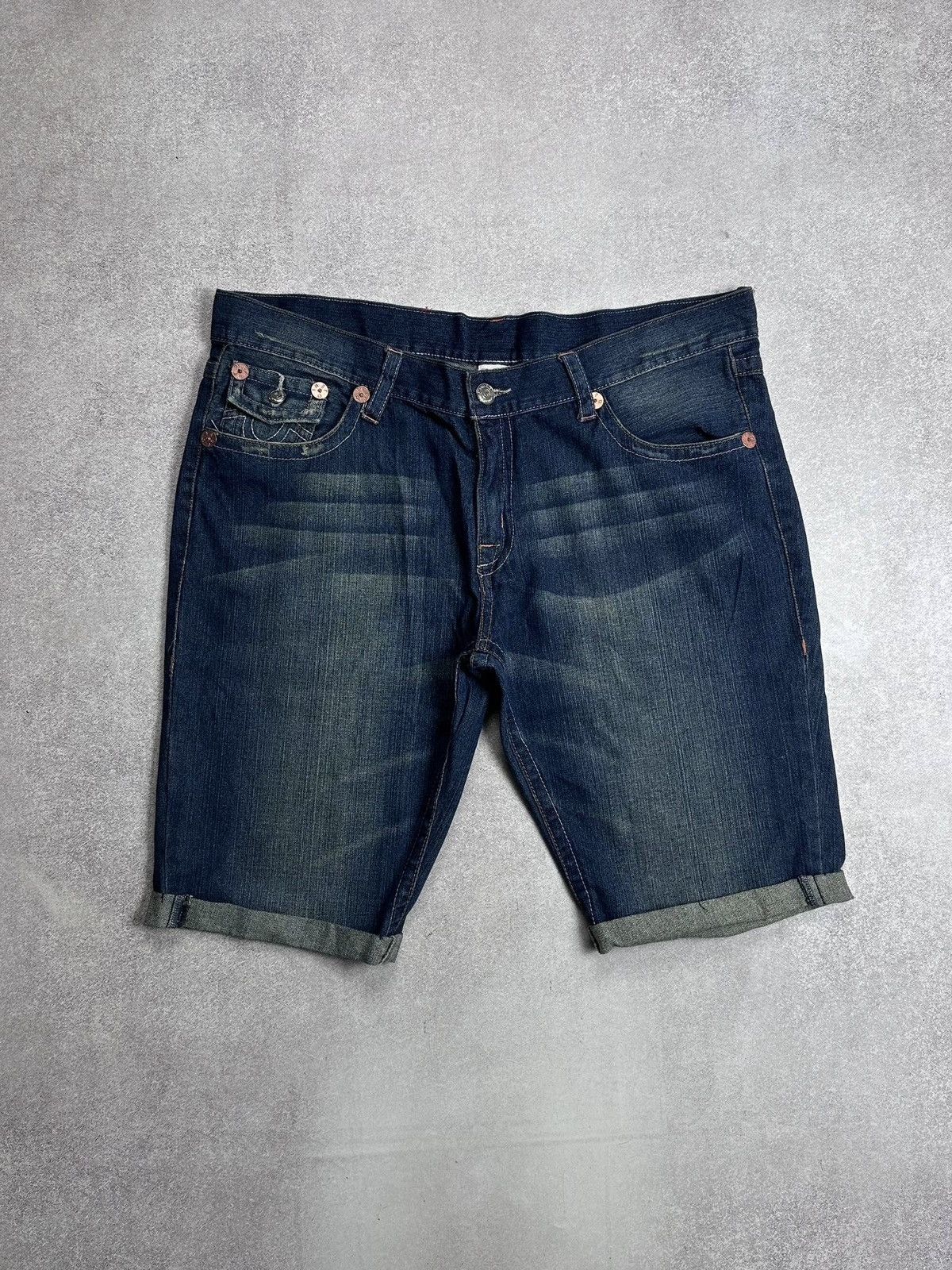 True Religion Vintage NWT True Religion Japanese Embroidery Shorts 32 Size US 32 / EU 48 - 4 Thumbnail