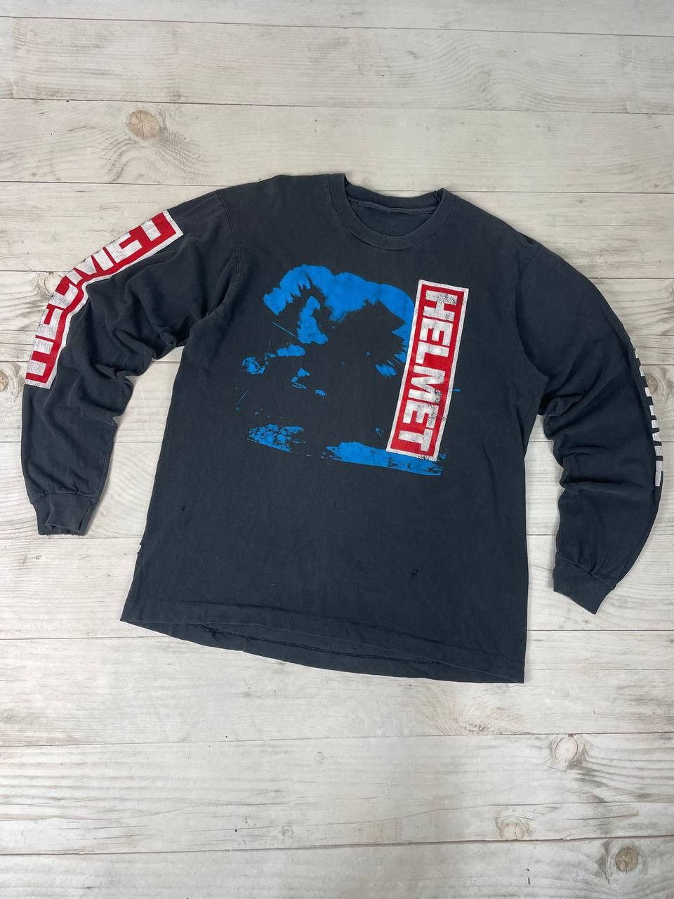 Helmet Meantime Band Shirt Grailed