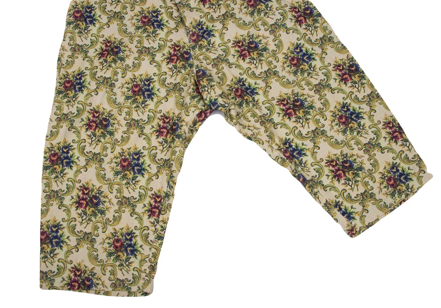 Yohji Yamamoto Yohji Yamamoto Cotton Floral Print Wide Pants Size US 32 / EU 48 - 7 Thumbnail