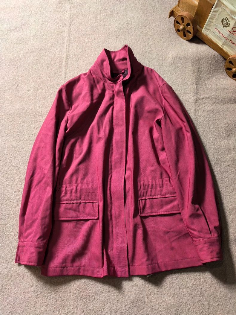 Loro Piana Pink Wool Safari Jacket