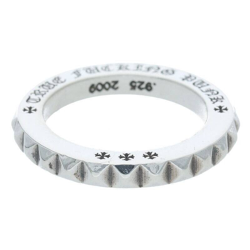 Chrome Hearts Chrome Hearts Big Punk Silver Ring No. 12 TFP Size ONE SIZE - 2 Thumbnail