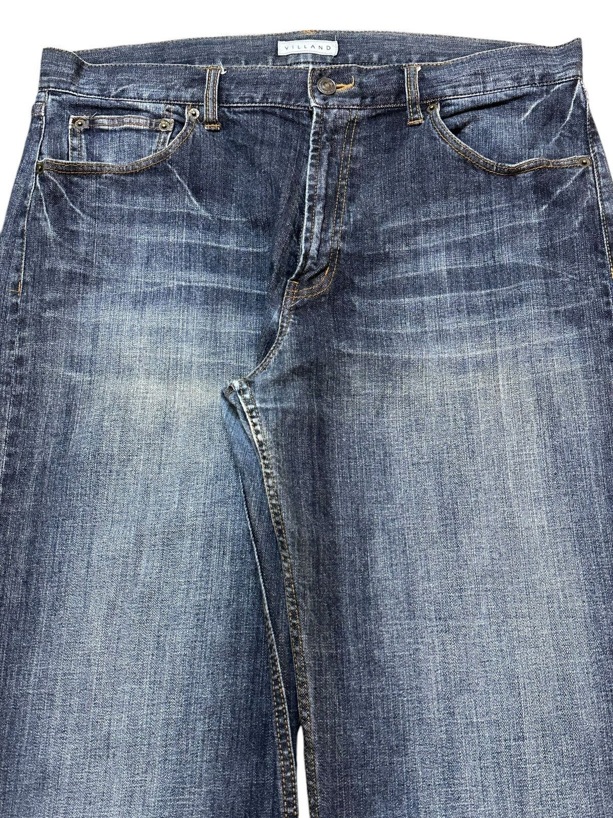 Fubu Vintage Japanese Brand Blue Faded Wash Style Baggy Jeans Size US 36 / EU 52 - 4 Thumbnail