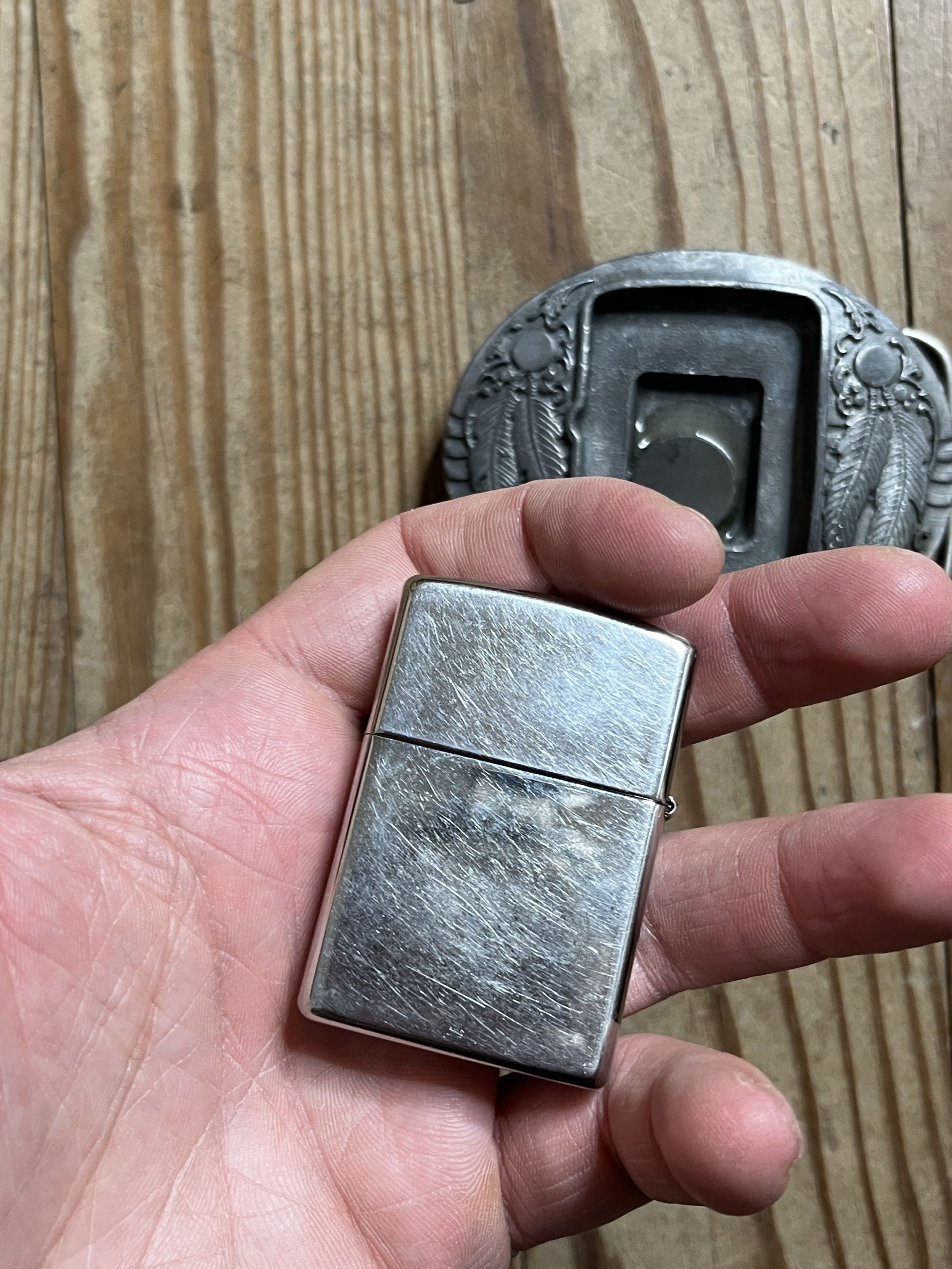 Other Siskiyou Zippo Belt Buckle Vintage 1999 Made in USA Size ONE SIZE - 7 Thumbnail