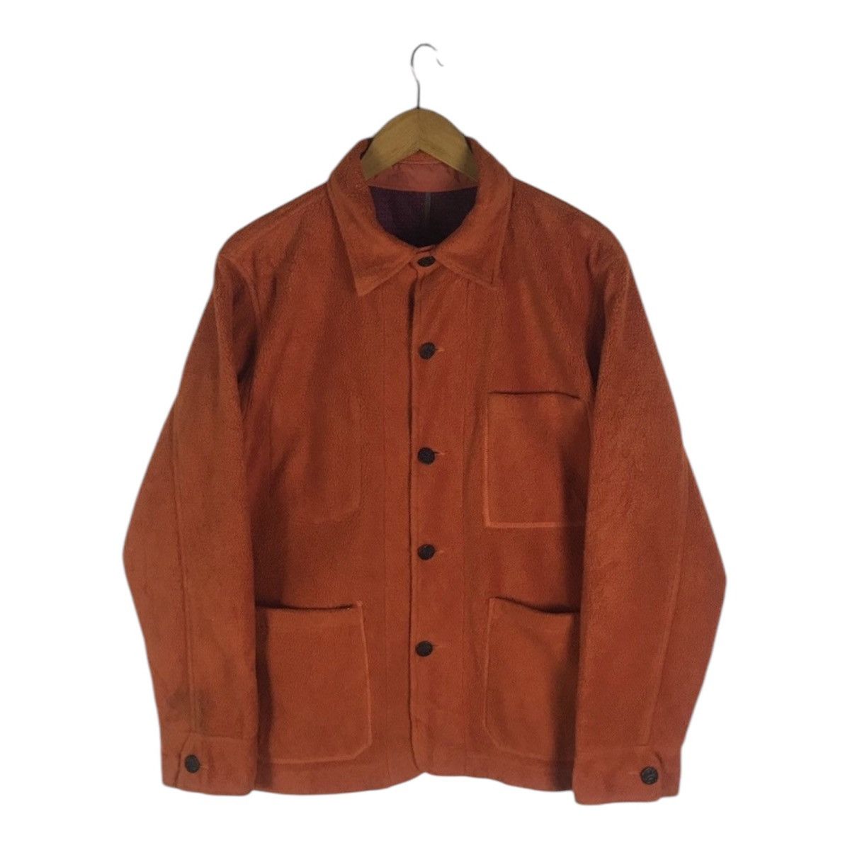 Johnbull × Vintage 🔥Rare🔥Vintage 1963 John Bull Sherpa Fleece Chore Jacket Size US M / EU 48-50 / 2 - 2 Thumbnail