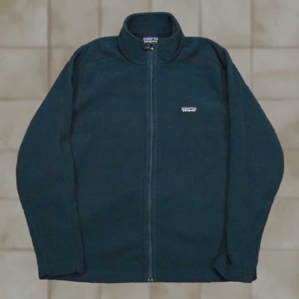 Patagonia VINTAGE Patagonia Jacket Men Large El Cap Synchilla Blue Full Zip Fleece Size US L / EU 52-54 / 3 - 1 Thumbnail