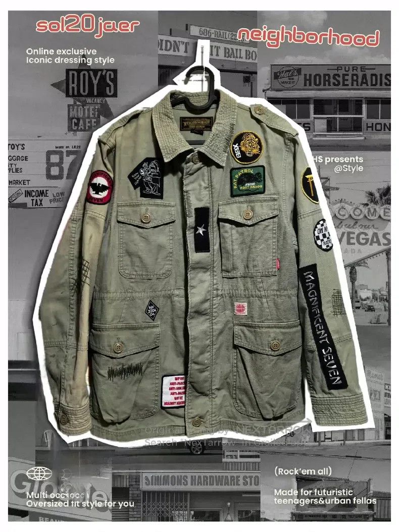 Neighborhood Neighborhood Military Style Jacket Size US M / EU 48-50 / 2 - 1 Thumbnail