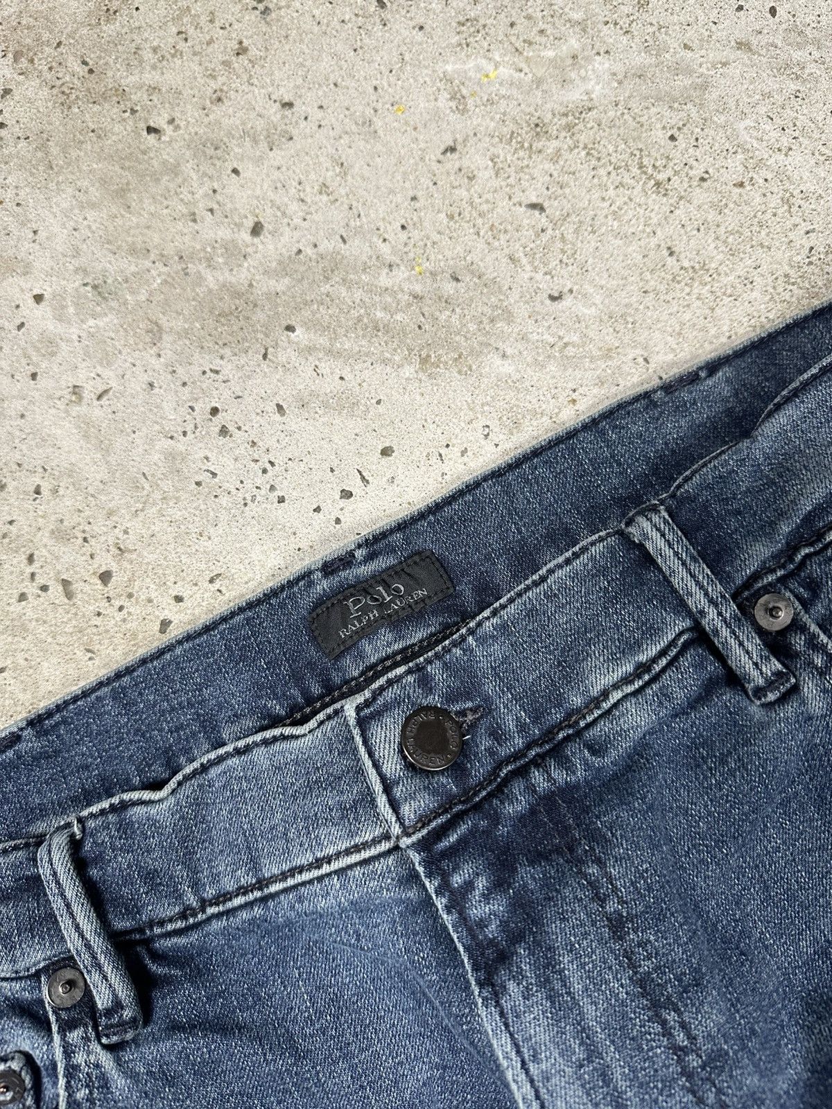Polo Ralph Lauren × Vintage Vintage Y2K Polo Ralph Lauren Navy Jeans Denim Pants Size US 38 / EU 54 - 10 Thumbnail