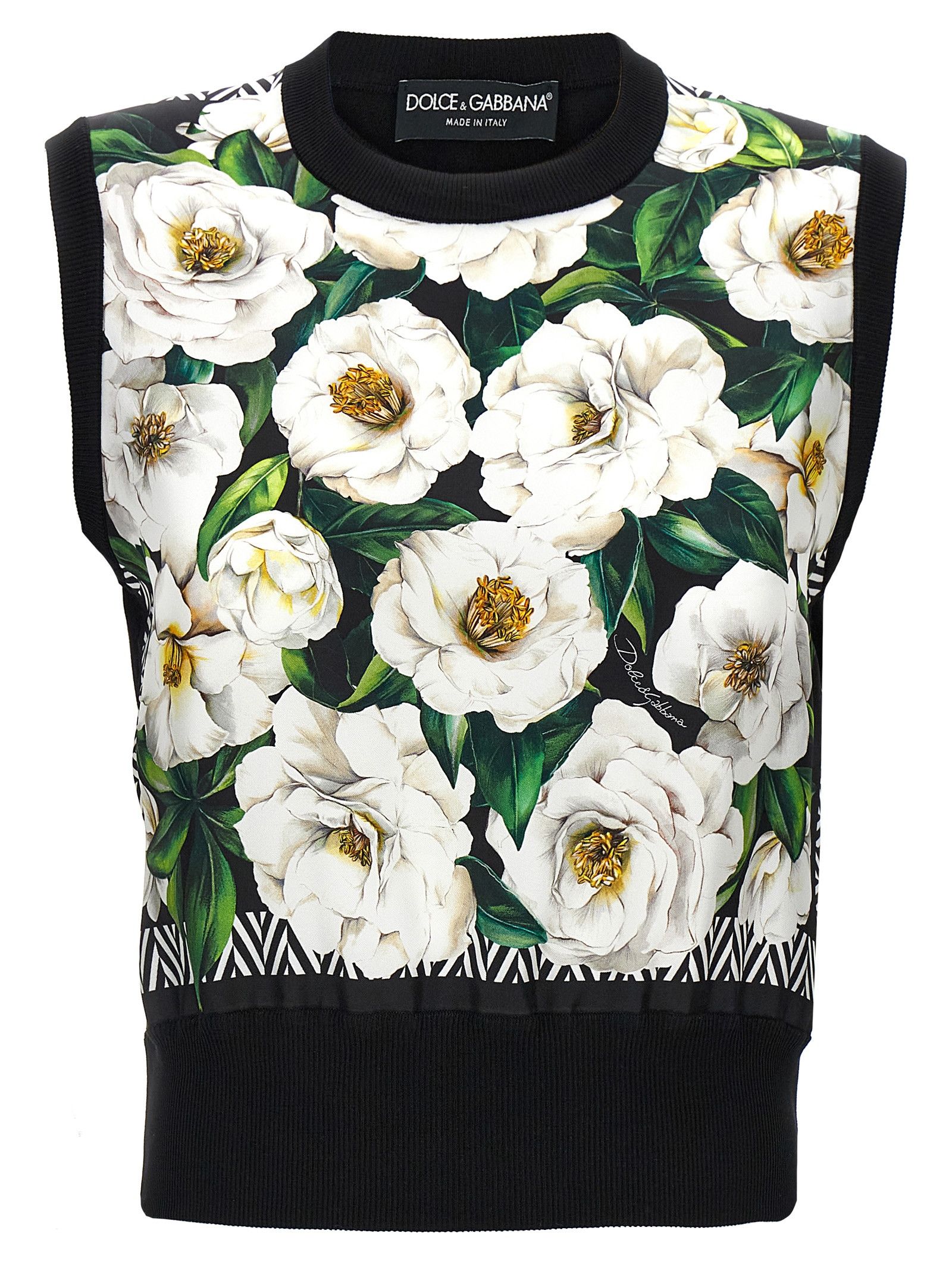 Dolce & Gabbana Floral Vest Size M / US 6-8 / IT 42-44 - 1 Thumbnail