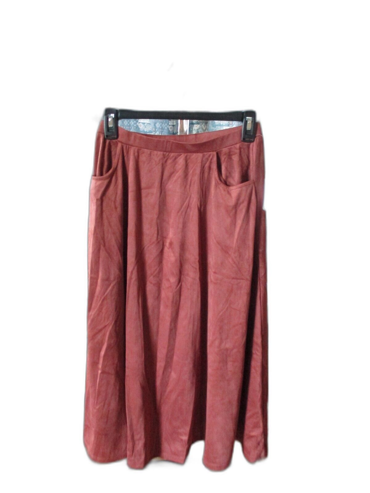 Other LuLaRoe Brown Elegant Avery Skirt Micro Suede NWT Small Size 28" / US 6 / IT 42 - 1 Thumbnail