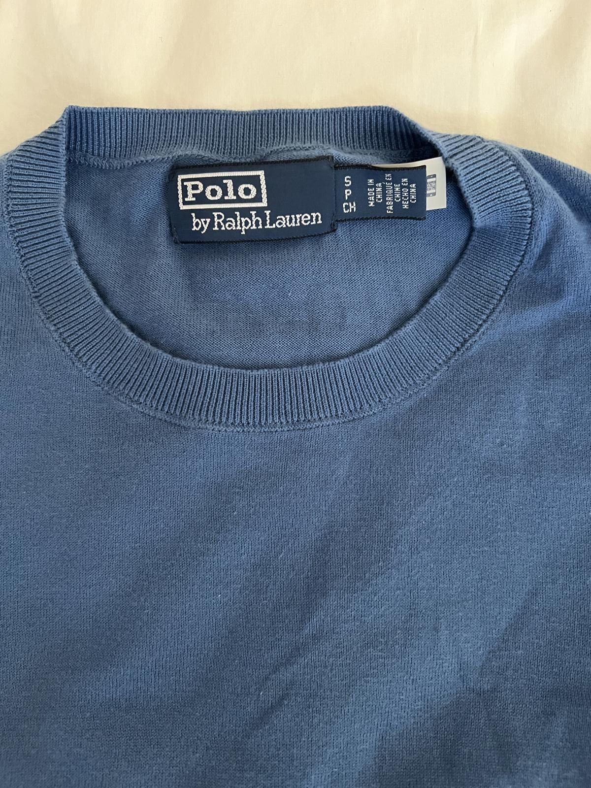 Polo Ralph Lauren Polo Ralph Lauren Pima Cotton Sweater Blue Size US S / EU 44-46 / 1 - 6 Thumbnail