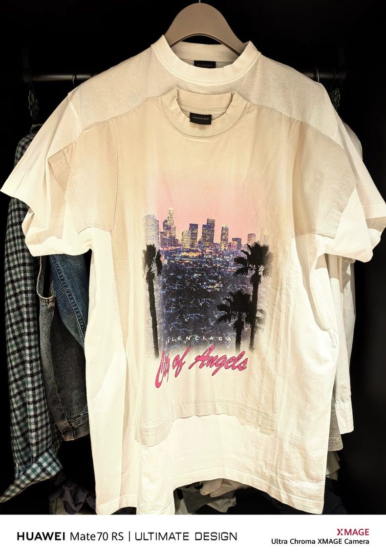 Balenciaga Balenciaga Angel City Patchwork Short Sleeve T-Shirt Size US S / EU 44-46 / 1 - 1 Thumbnail