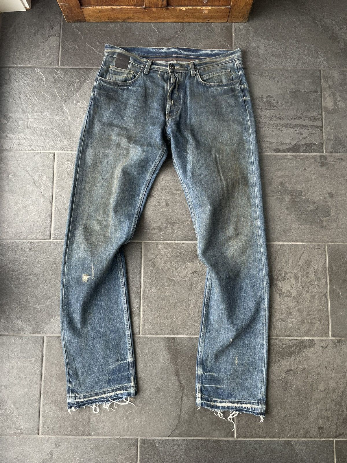 Rick Owens Rick Owen Slab denim | Grailed