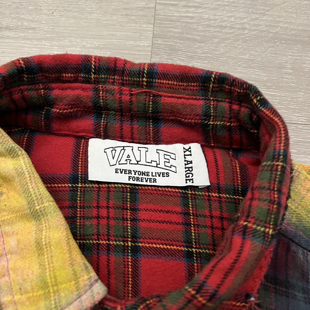 Vale Vale Forever Tie Dye Rhinestone Flannel Size US XL / EU 56 / 4 - 10 Thumbnail