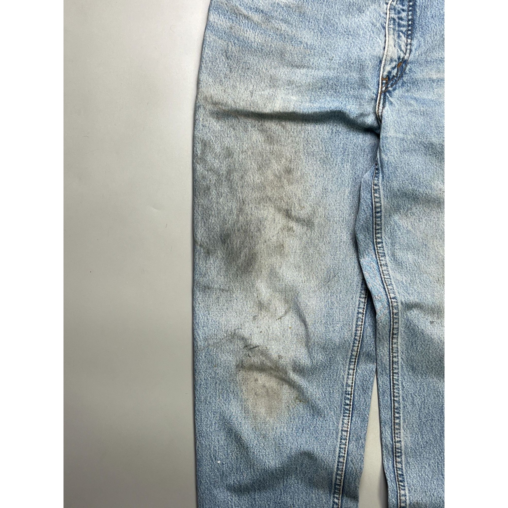 Levi's Vintage Clothing Levi’s 726 Vintage Distressed Denim Jeans Pants (Y1062) Size US 33 - 3 Thumbnail
