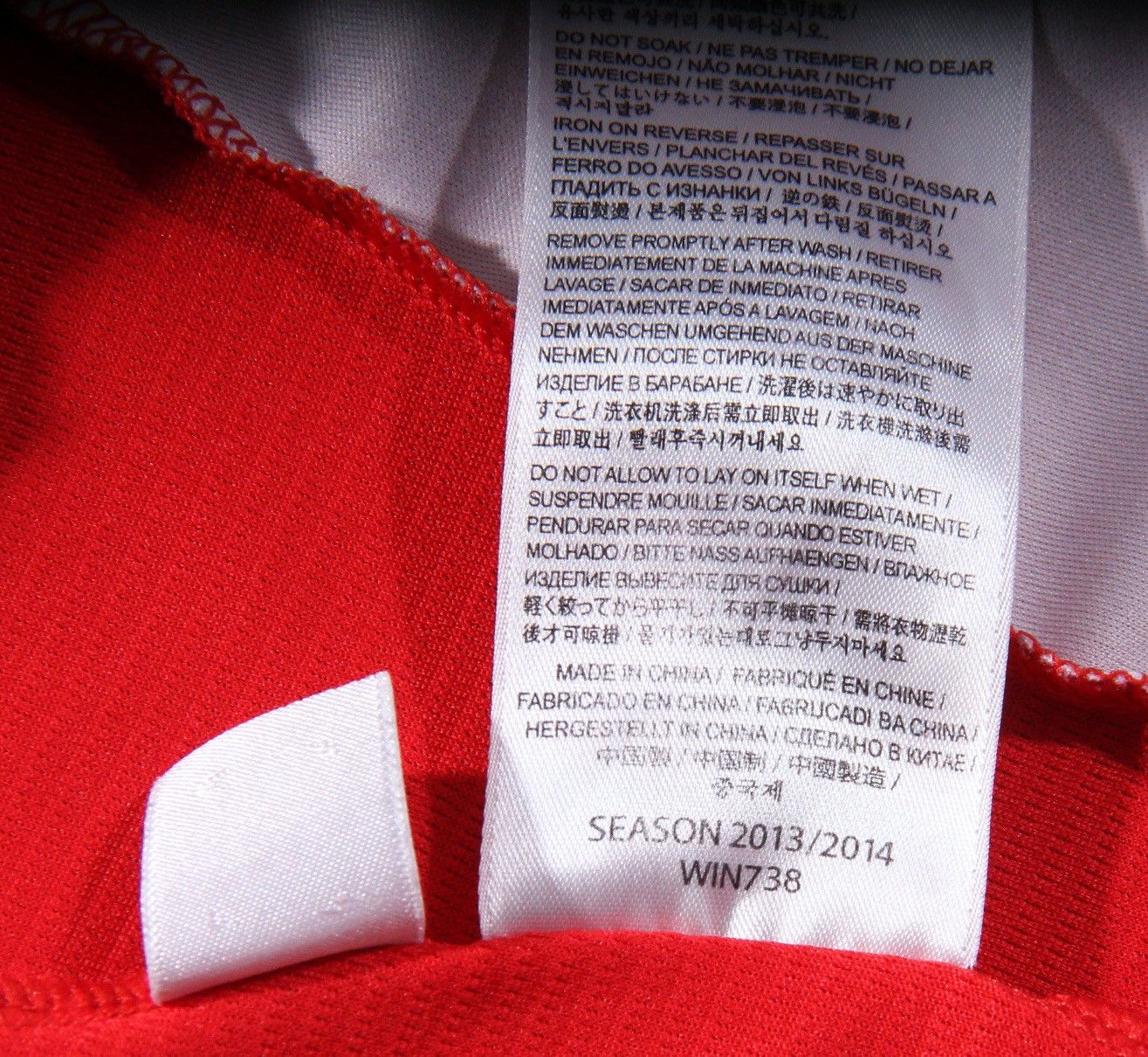Warrior Liverpool Warrior 2013 Jersey Soccer Football FLANAGAN M Size US M / EU 48-50 / 2 - 8 Thumbnail