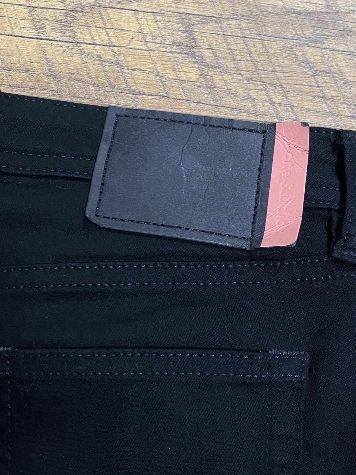 Acne Studios Acne Studios Blå Konst Climb Stay Black Skinny Jeans 25 Size 25" / US 0 / IT 36 - 5 Thumbnail
