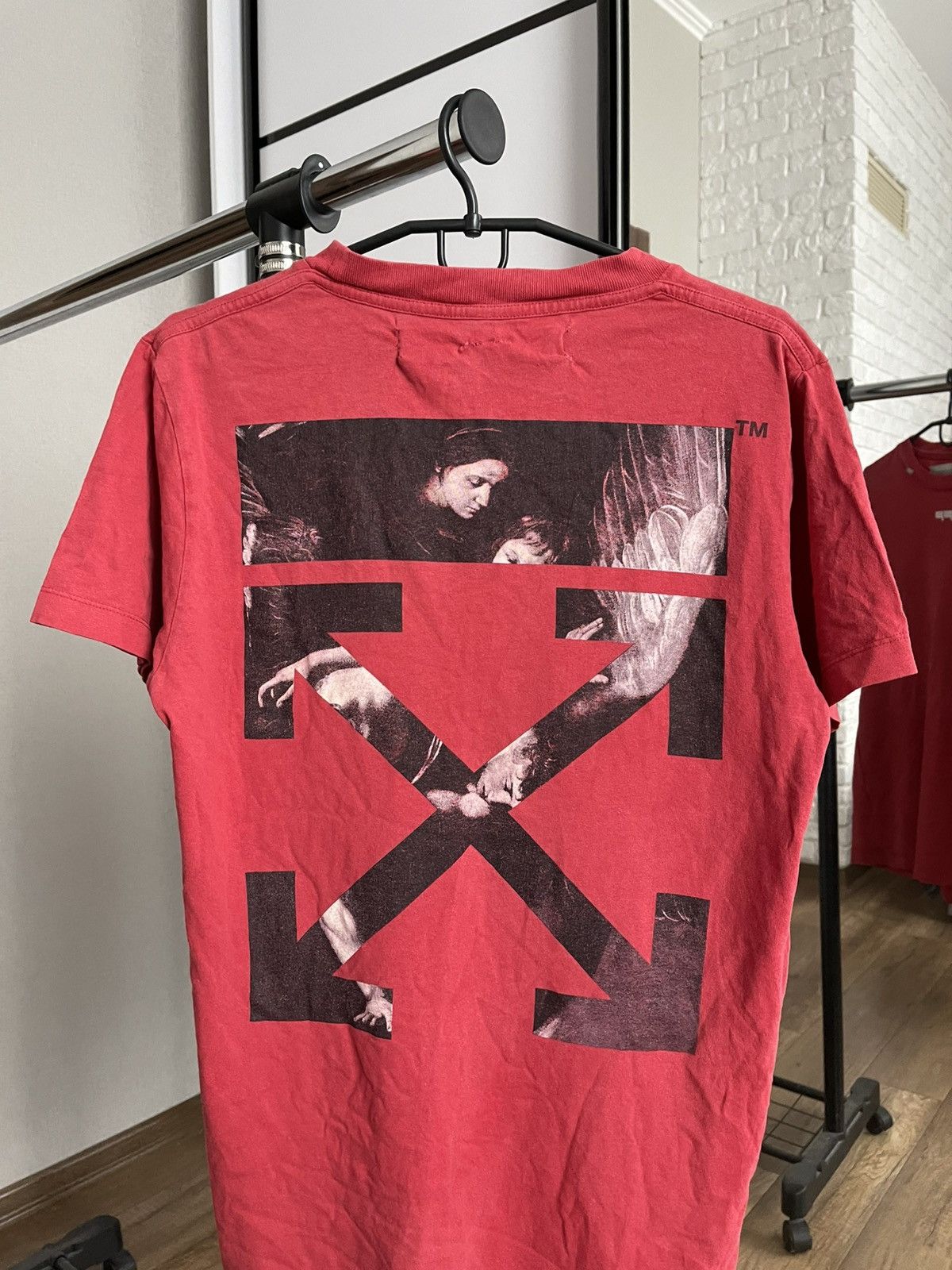 Off-White Off White Caravaggio Arrows T-Shirt Tee Size US S / EU 44-46 / 1 - 4 Thumbnail
