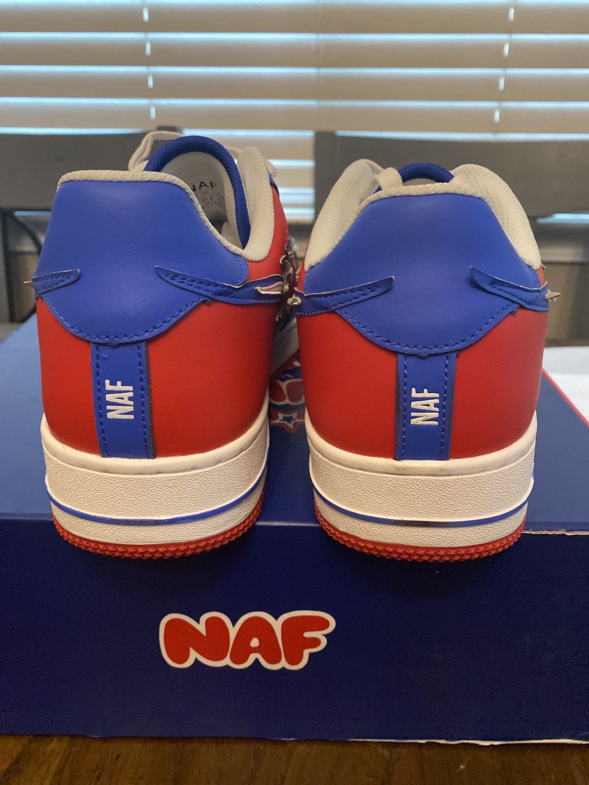 Designer Custom Designer NAF 4th of July edition Size US 12.5 / EU 45-46 - 11 Thumbnail