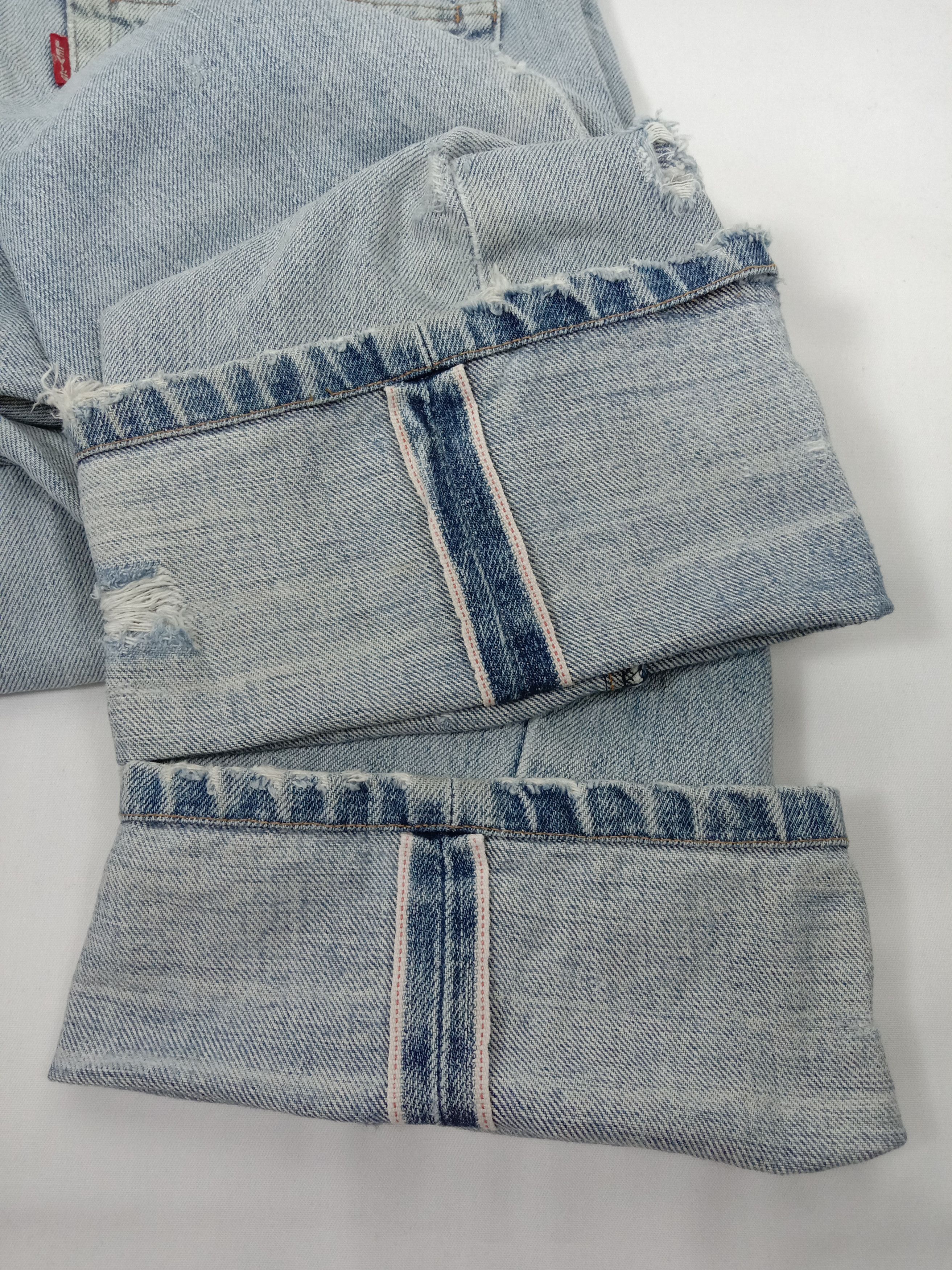 Levi's Vintage Levi's 502xx Jeans Big E Selvedge Talon Denim Size US 31 - 16 Thumbnail