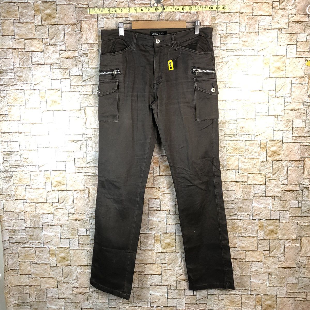 Japanese Brand × Seditionaries Bike Star Brown Cargo Multipocket Pants #A1129 Size US 32 / EU 48 - 1 Thumbnail
