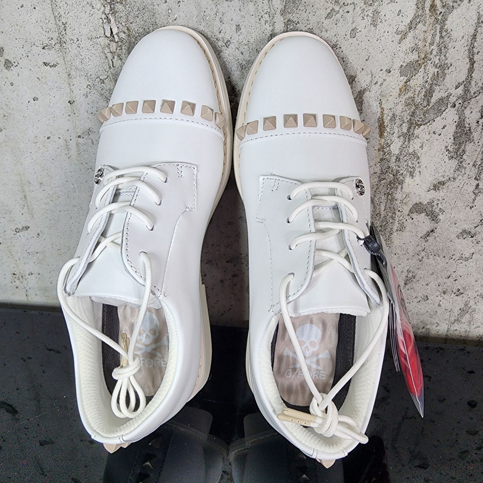G/FORE MSRP $250 G/Fore Stud Cap Toe Gallivanter Size 6.5 Women Size US 6.5 / IT 36.5 - 4 Thumbnail