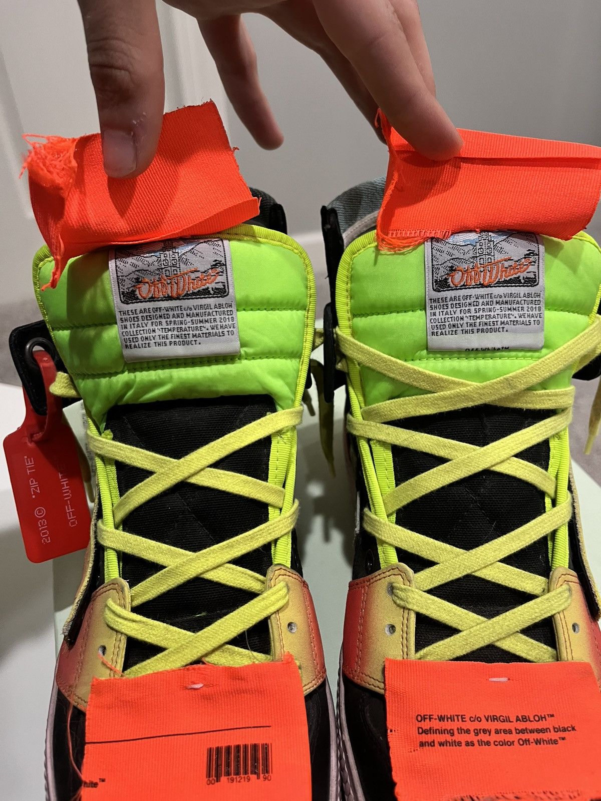 Off-White Off Court 3.0 temperature black gradient Size US 9 / EU 42 - 4 Thumbnail