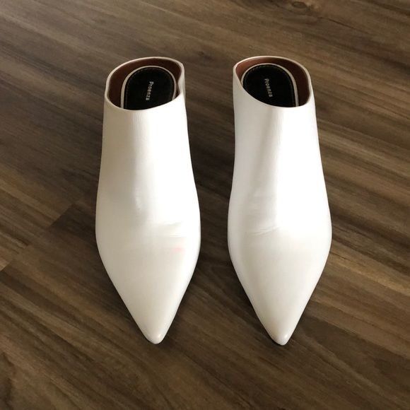 Proenza Schouler Proenza Scouler Mirrored Mule Heels Plexi Sold Out Size US 8 / IT 38 - 3 Thumbnail